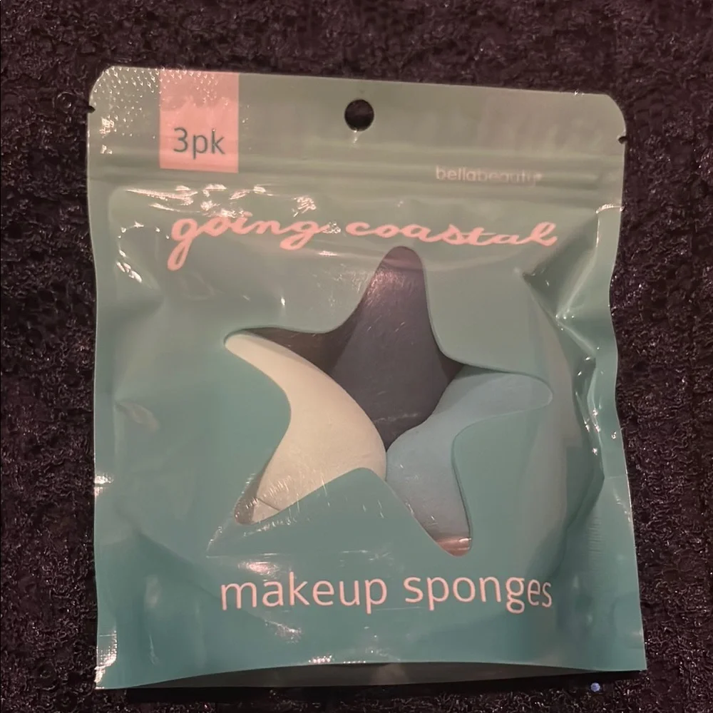 Makeup Sponges 3pack going coastal